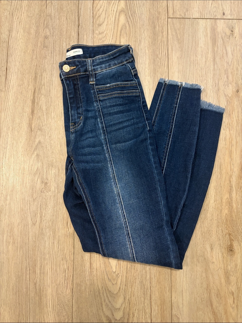 KanCan Dark Indigo High-Rise Skinny Jeans